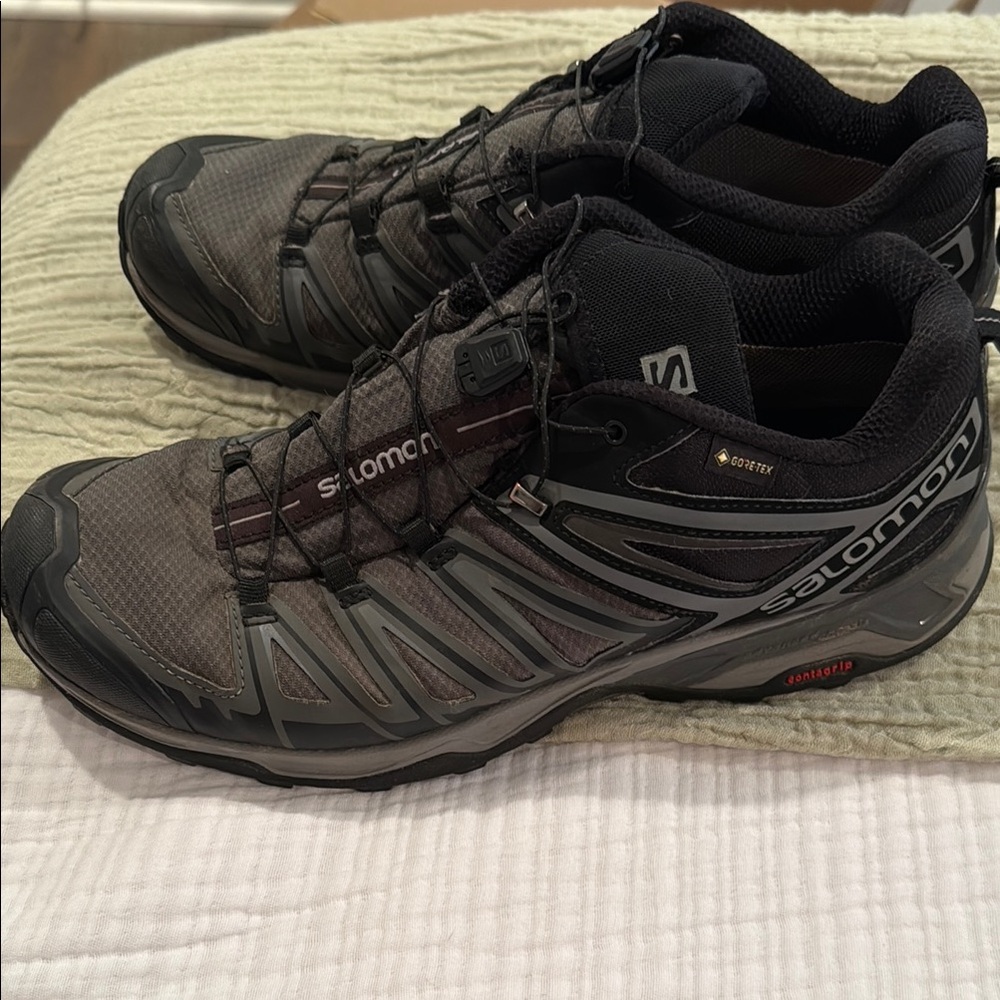 Mens Salomon X Ultra Black Trail Running/Hiking Shoes 10.5